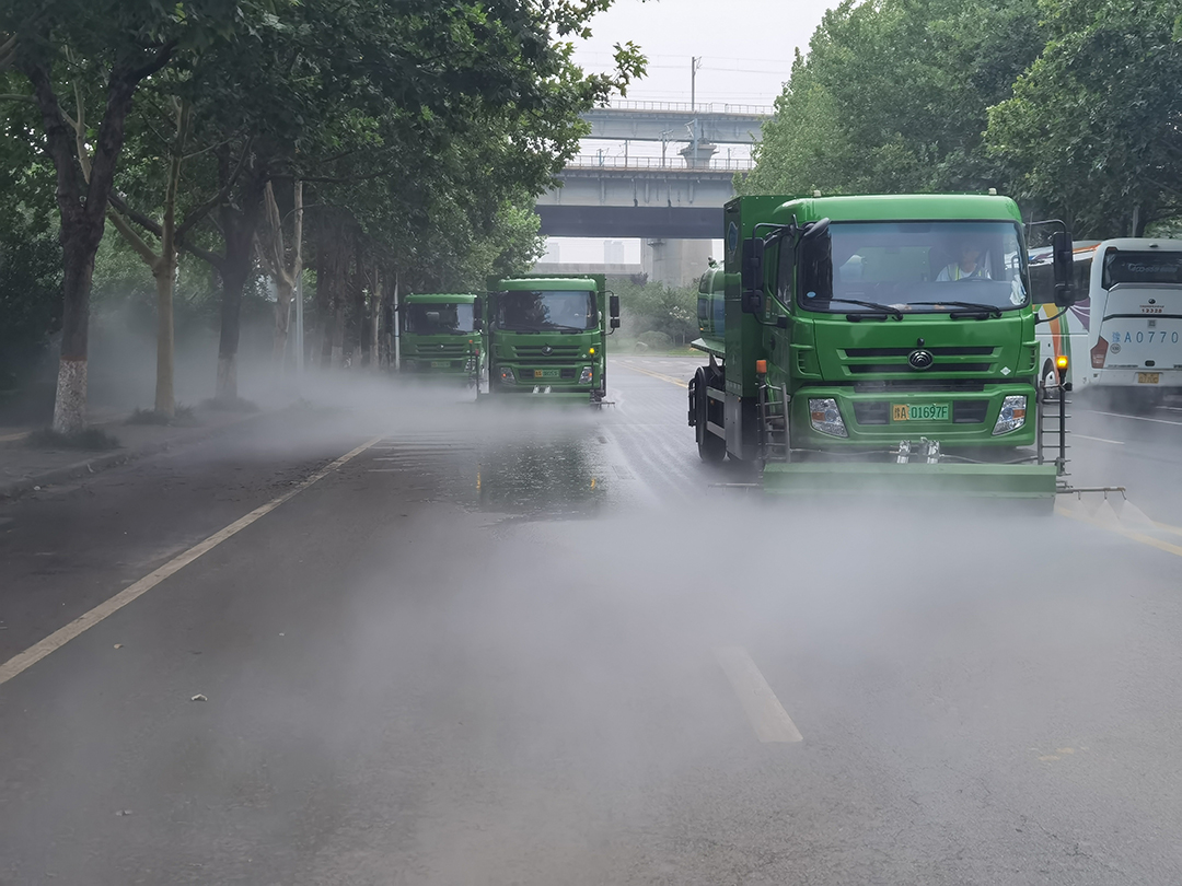 責(zé)任溫暖丨鄭州暴雨襲城，傲藍(lán)得環(huán)境全力守護(hù)城市清潔