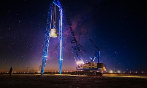 筑基綠色未來！宇通電動強(qiáng)夯機(jī)提速重大煤炭深加工示范工程