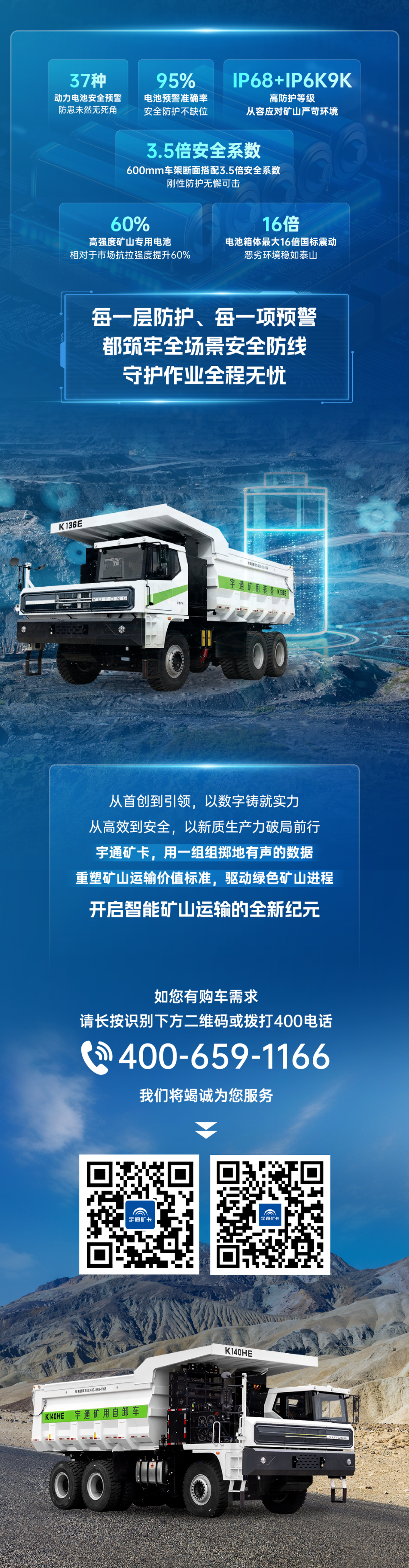 “数”说硬核实力！25组数据鉴证宇通矿卡荣耀征程！