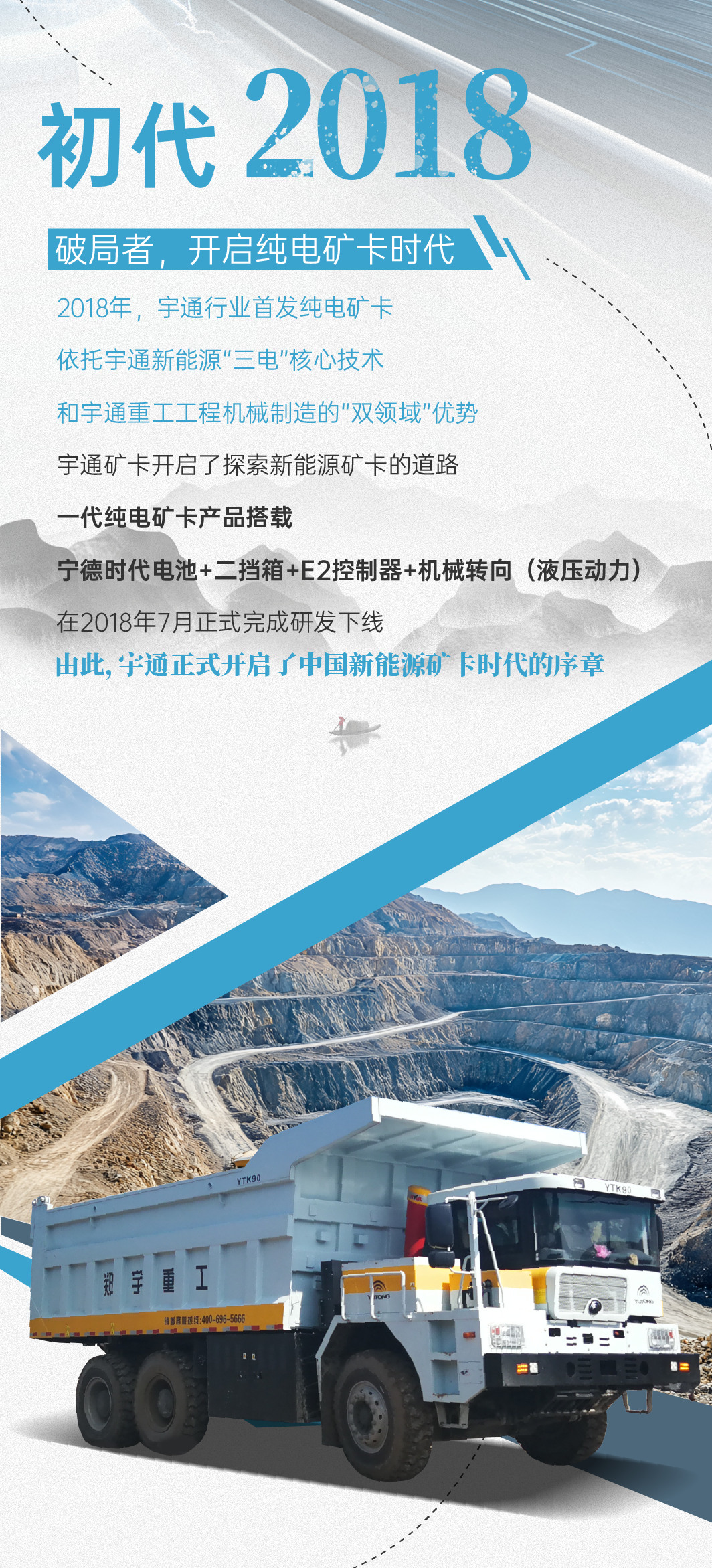 纯电矿卡进化史 | 看宇通矿卡如何实现代代引领