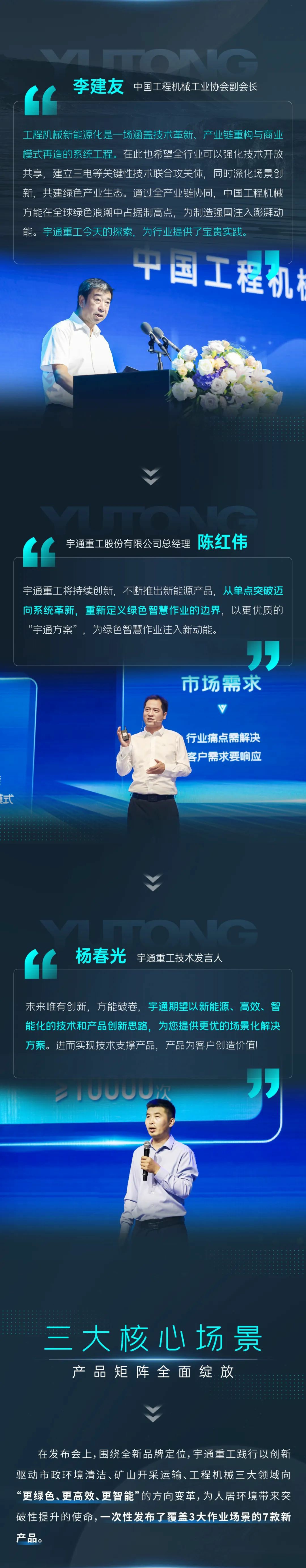 宇通重工品牌焕新而来，新能源设备全新发布，定义“智慧作业”!